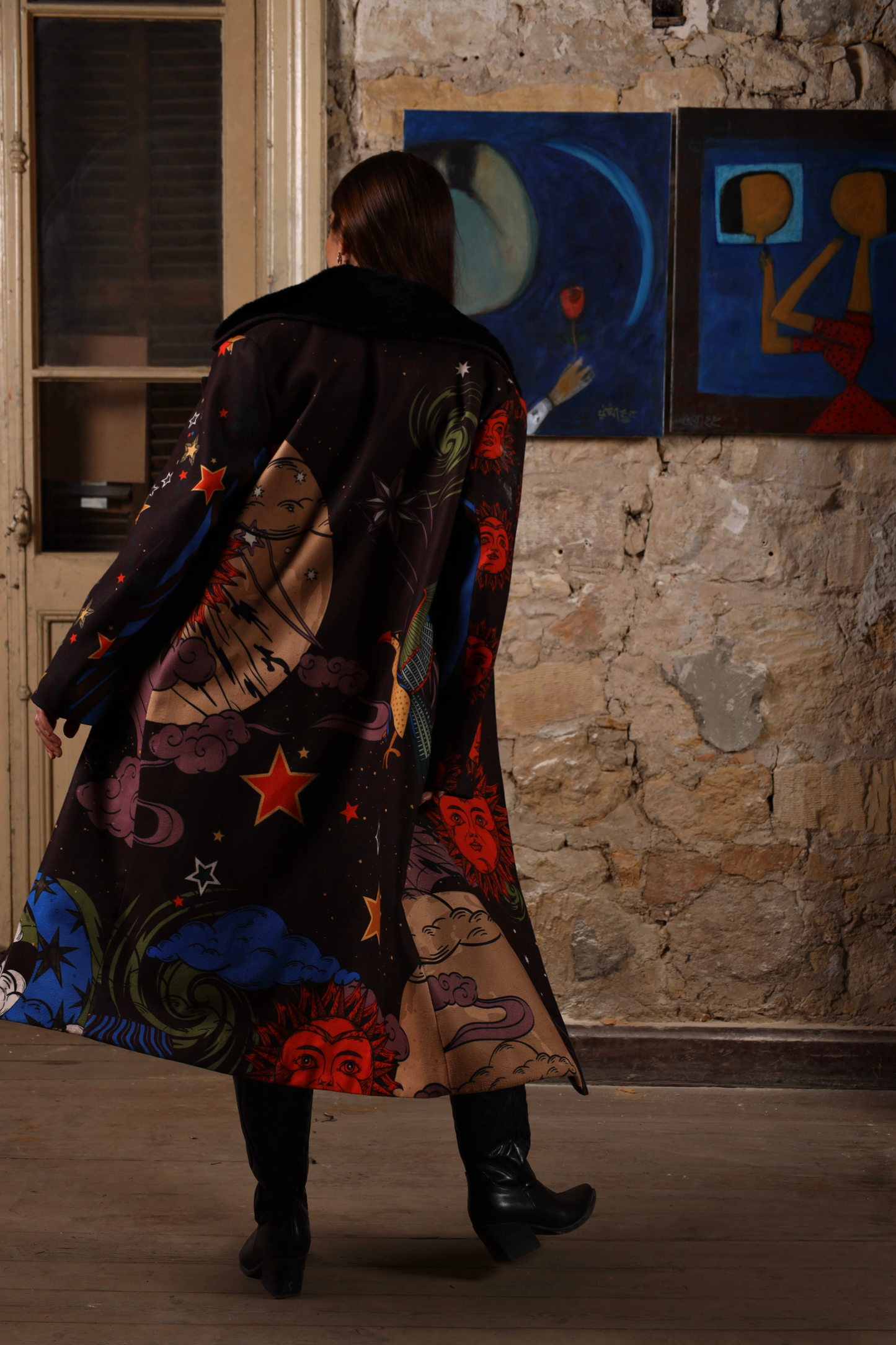 Whispers of Shu - Wool Coat