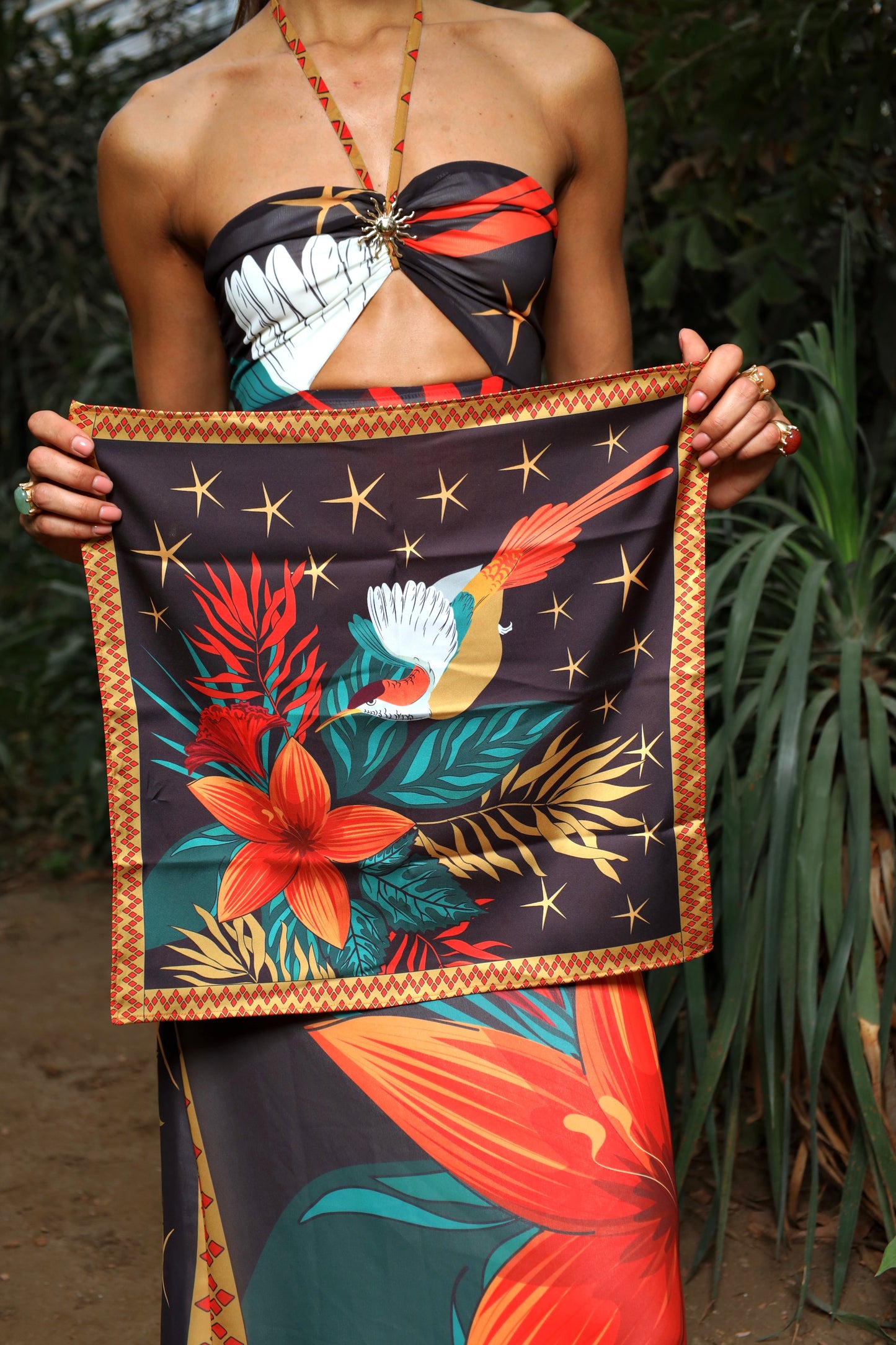 Canopy of Bennu | Mini Scarf