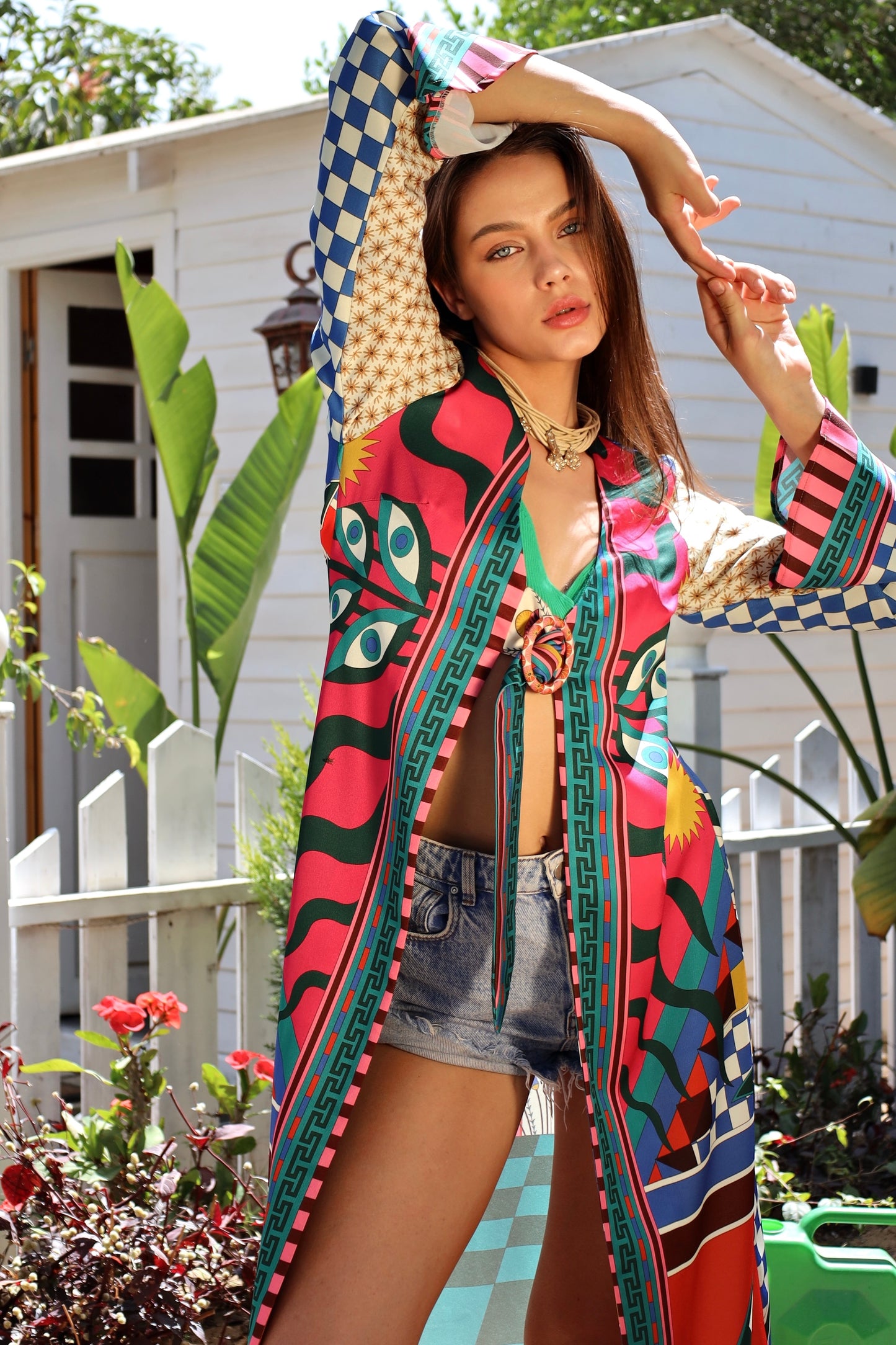The Khepri Rising Sun | Buckle Cardigan