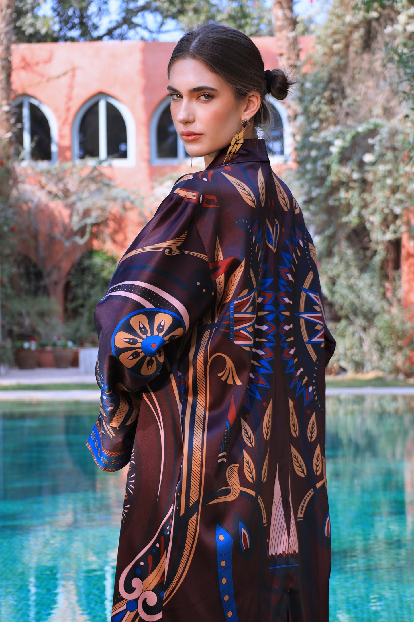 Scarlet Obelisk | Kimono Set