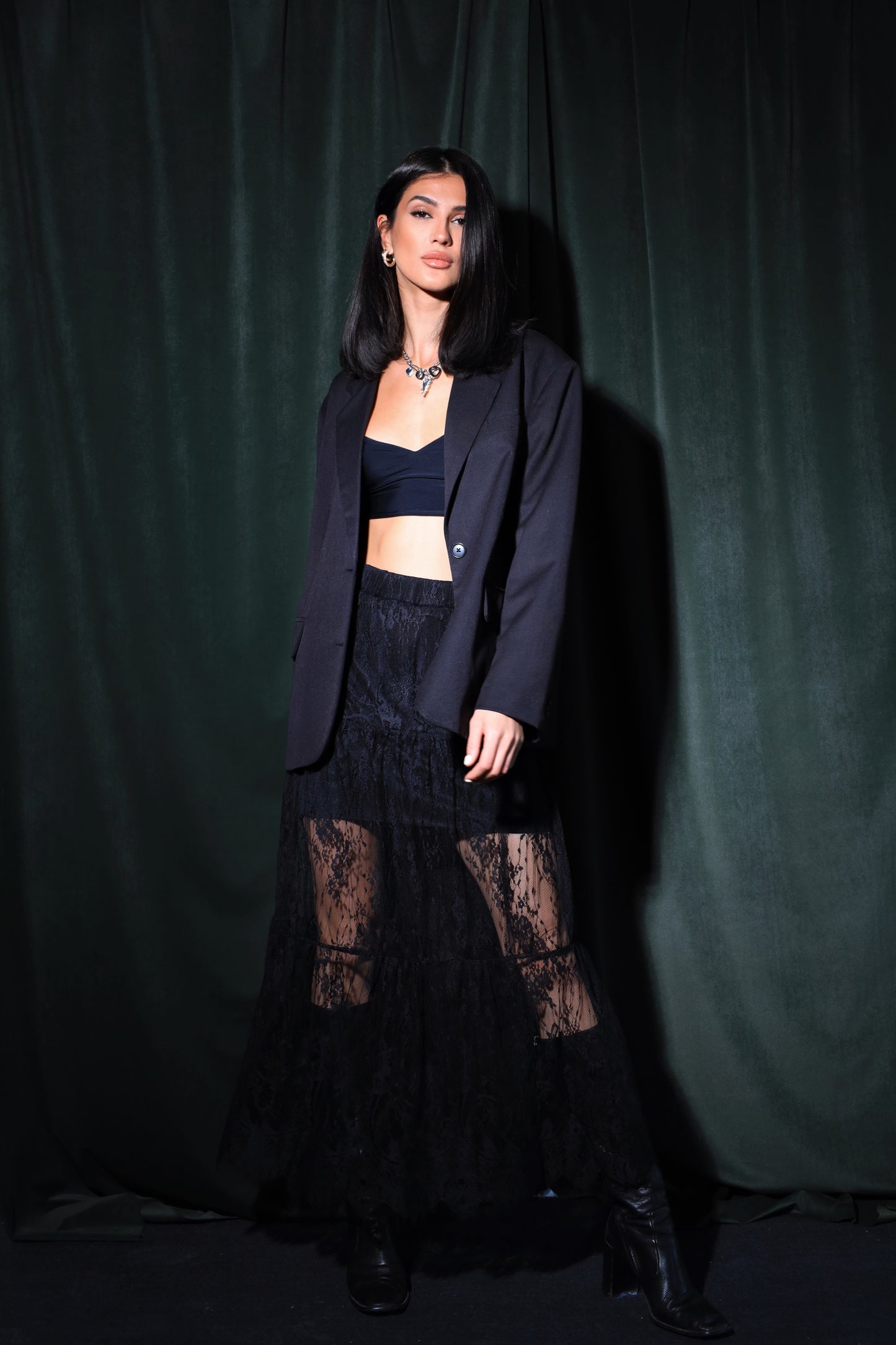 Moonlit | Lace Skirt