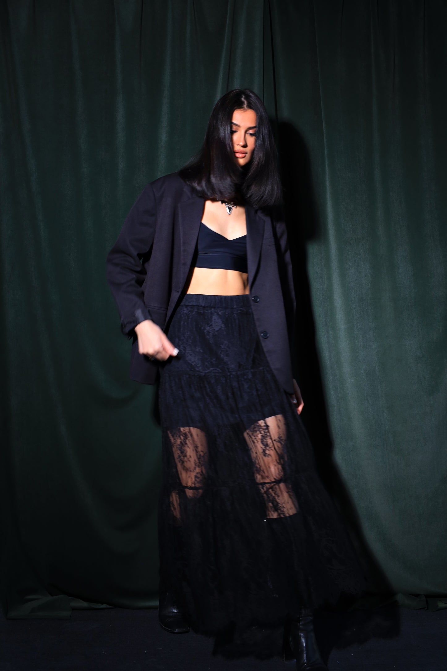 Moonlit | Lace Skirt