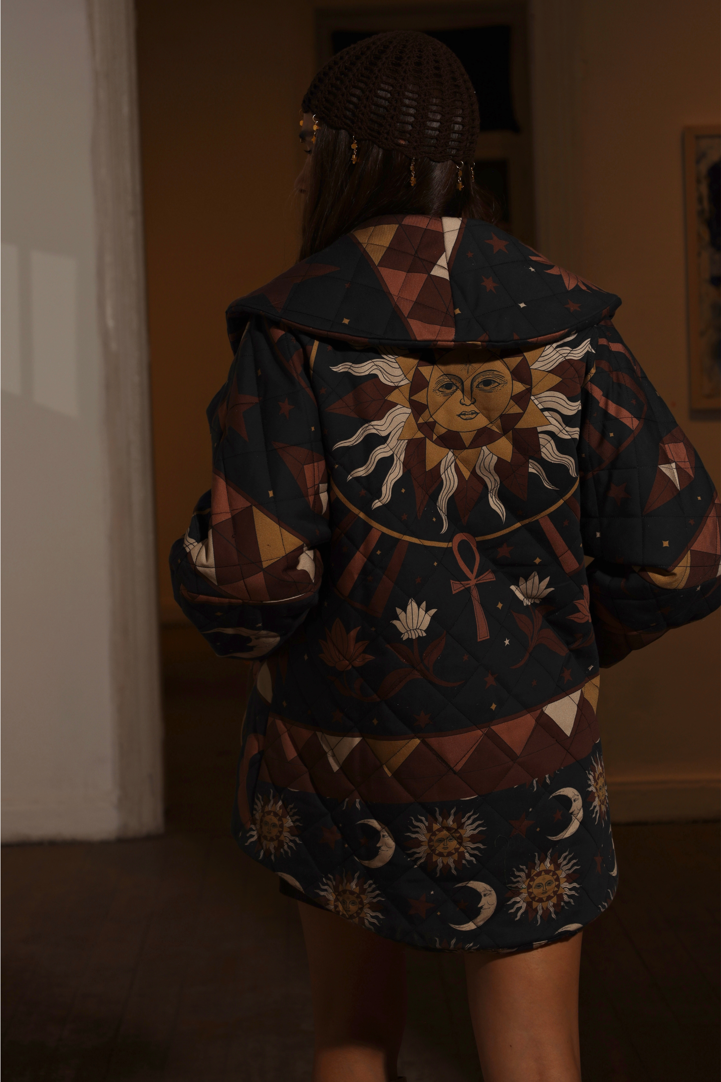 Radiance of Ra - Quilted Coat