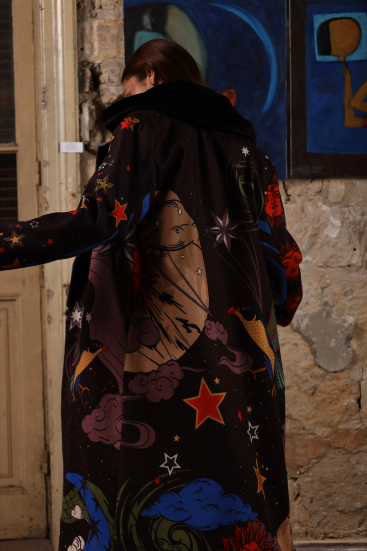 Whispers of Shu - Wool Coat