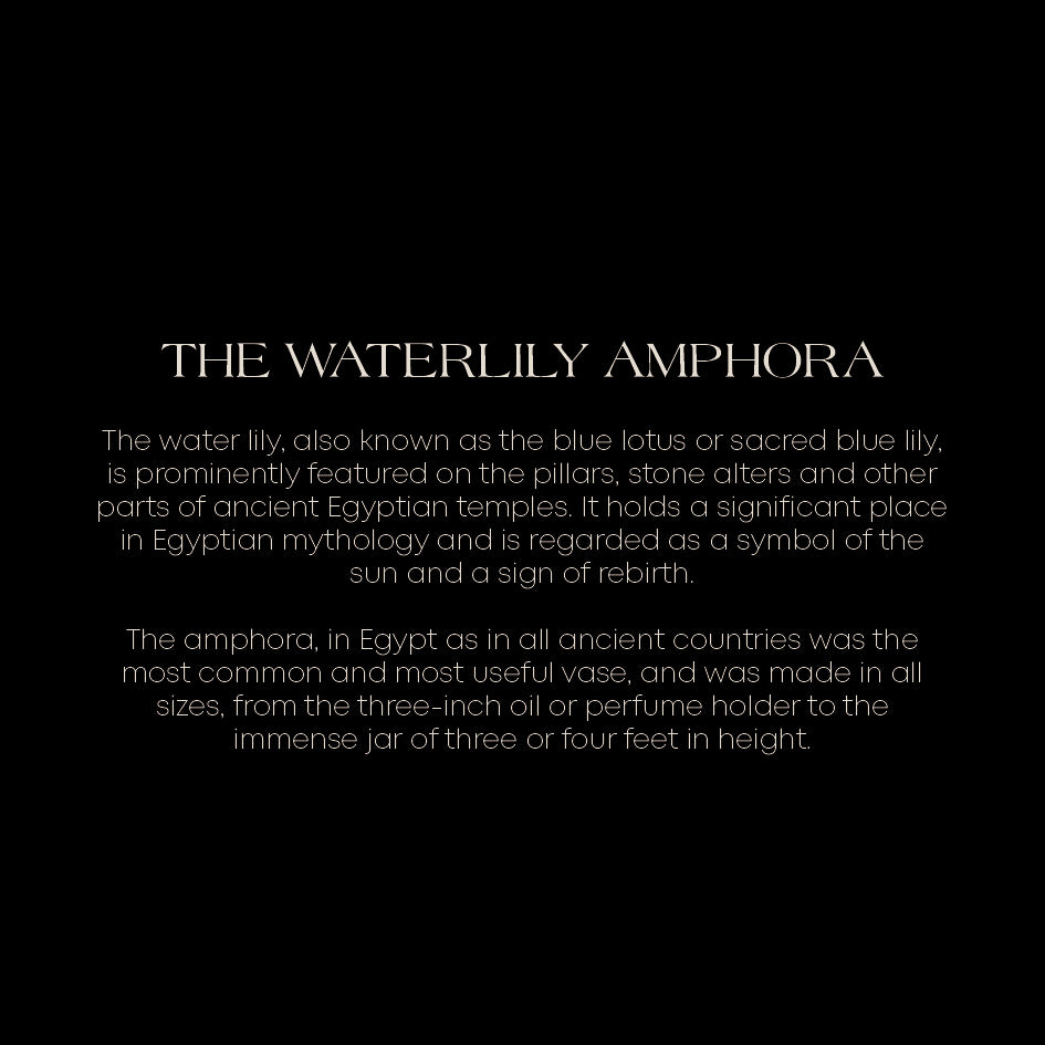 The Waterlily Amphora Earrings