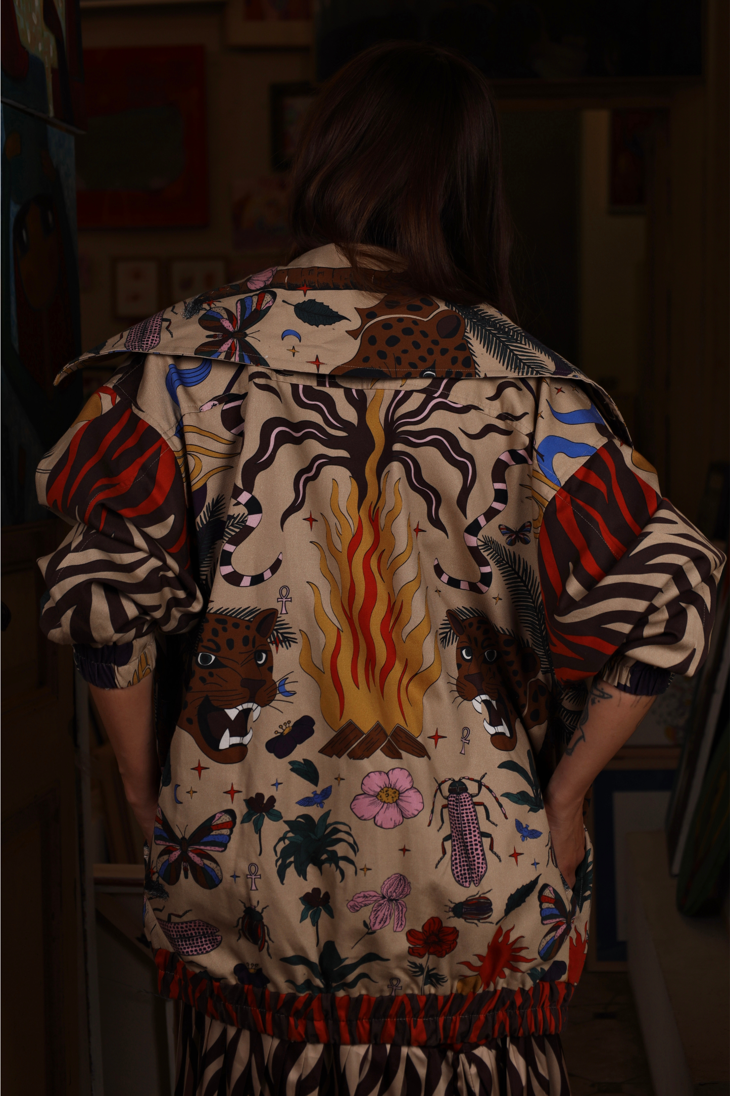 Flames of Sekhmet - Jacket