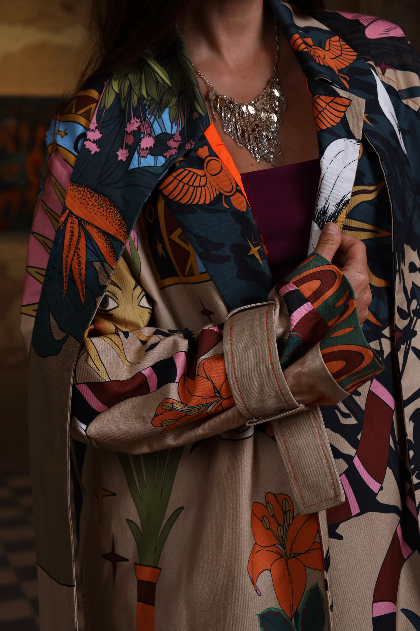 Guardian of Geb - Trench Coat