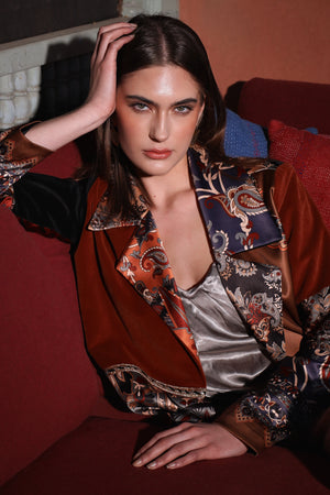 The Lotus Paisley | Mantle jacket