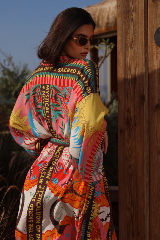 The Mystical Lion | Kimono