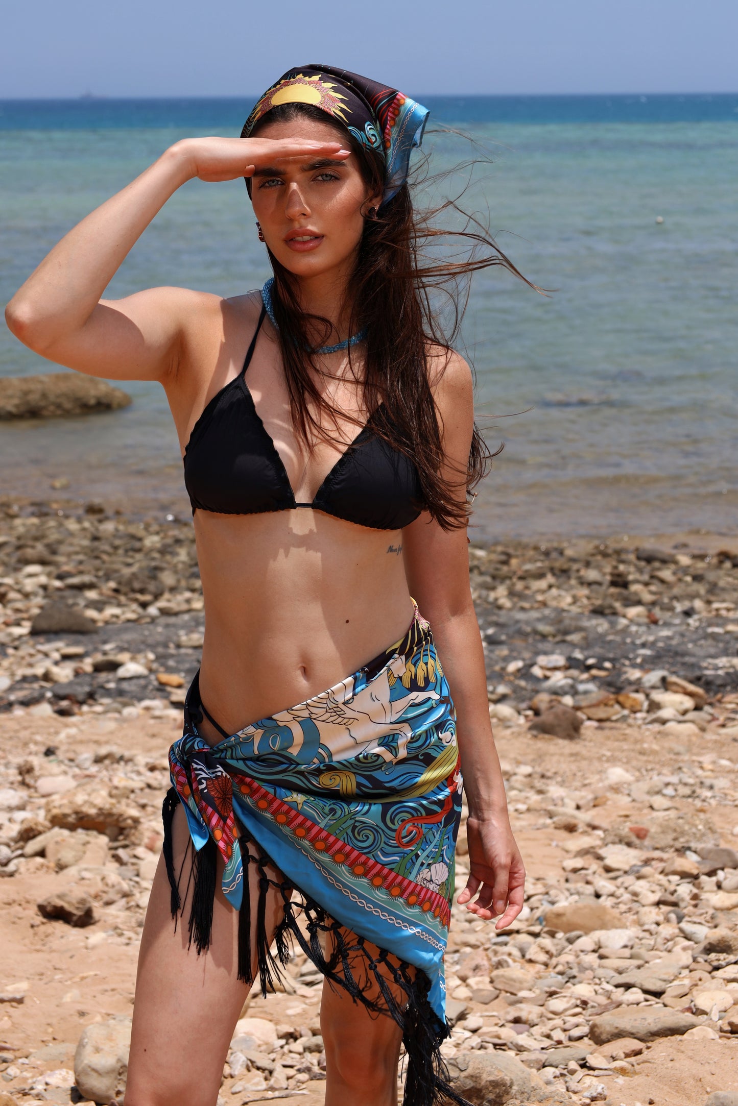 The Mystical Sun Mermaids | Fringe Cover-Up