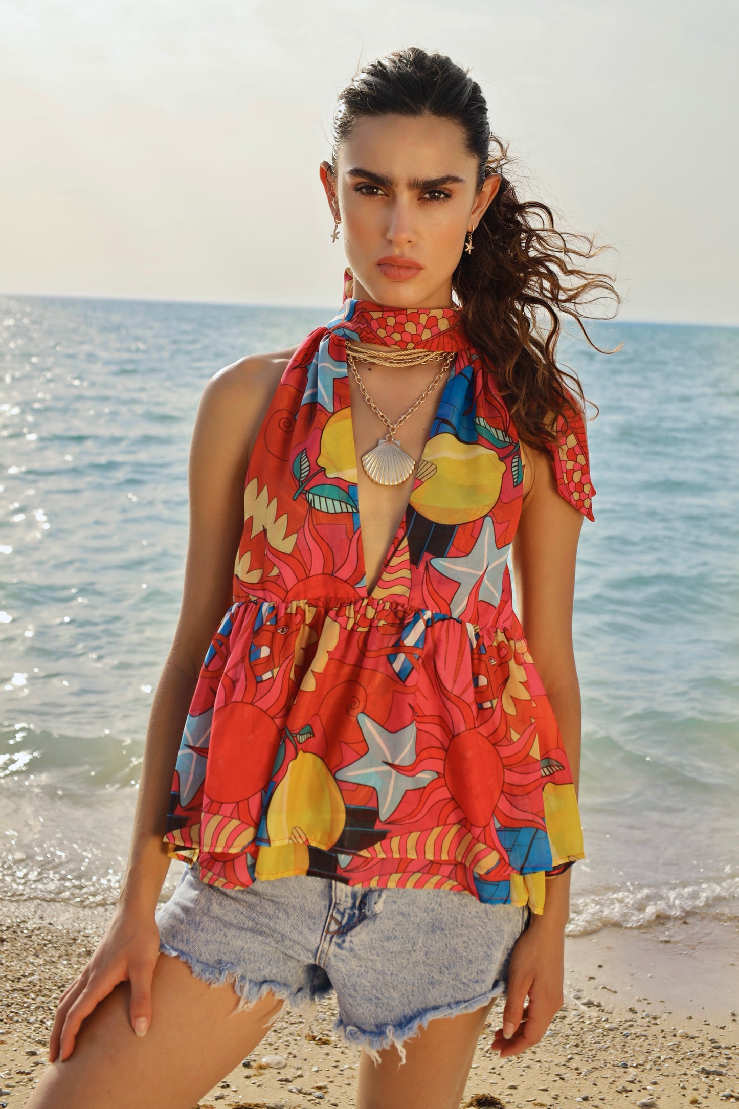 Solar Muse | Backless Top