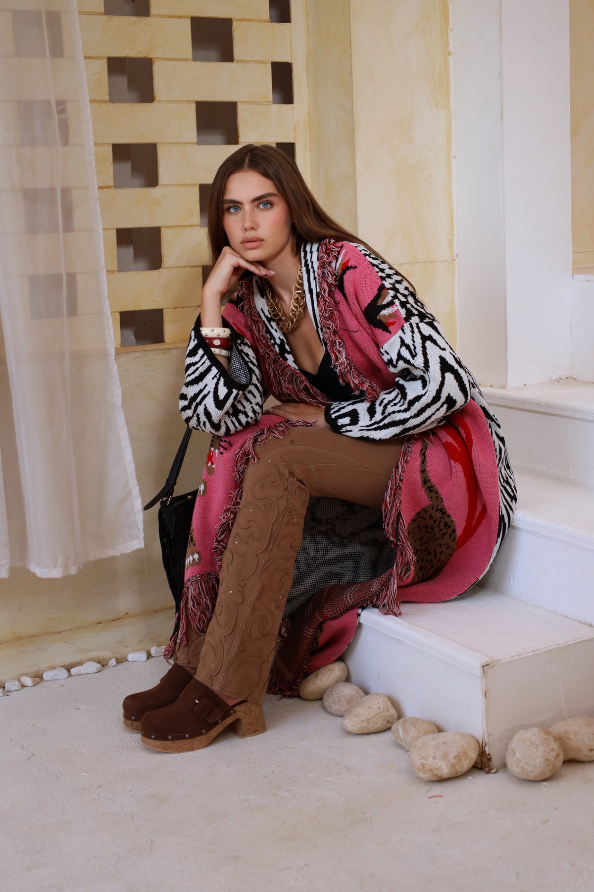 The Wild Lotus | Knit Cardigan