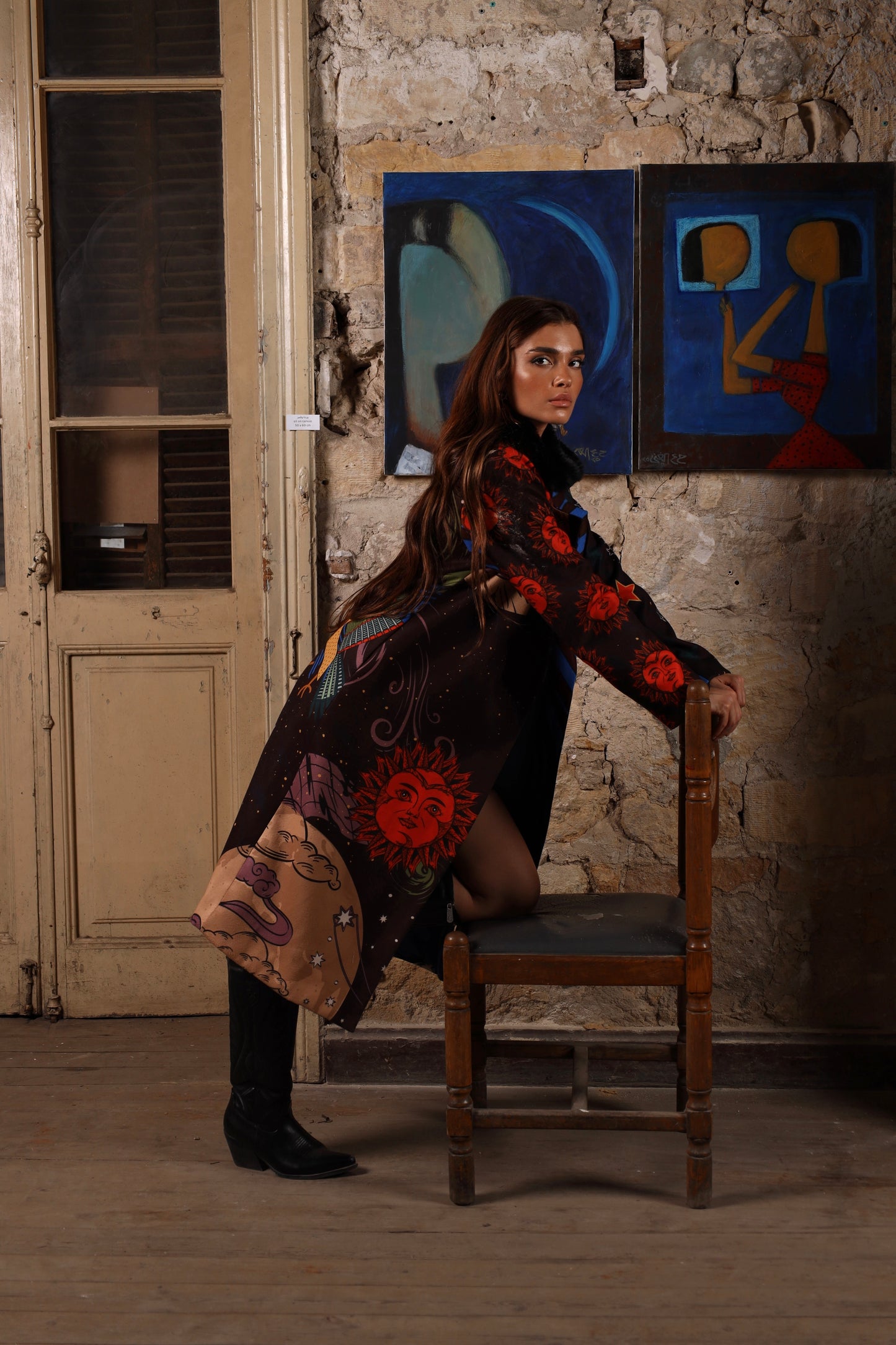 Whispers of Shu - Wool Coat