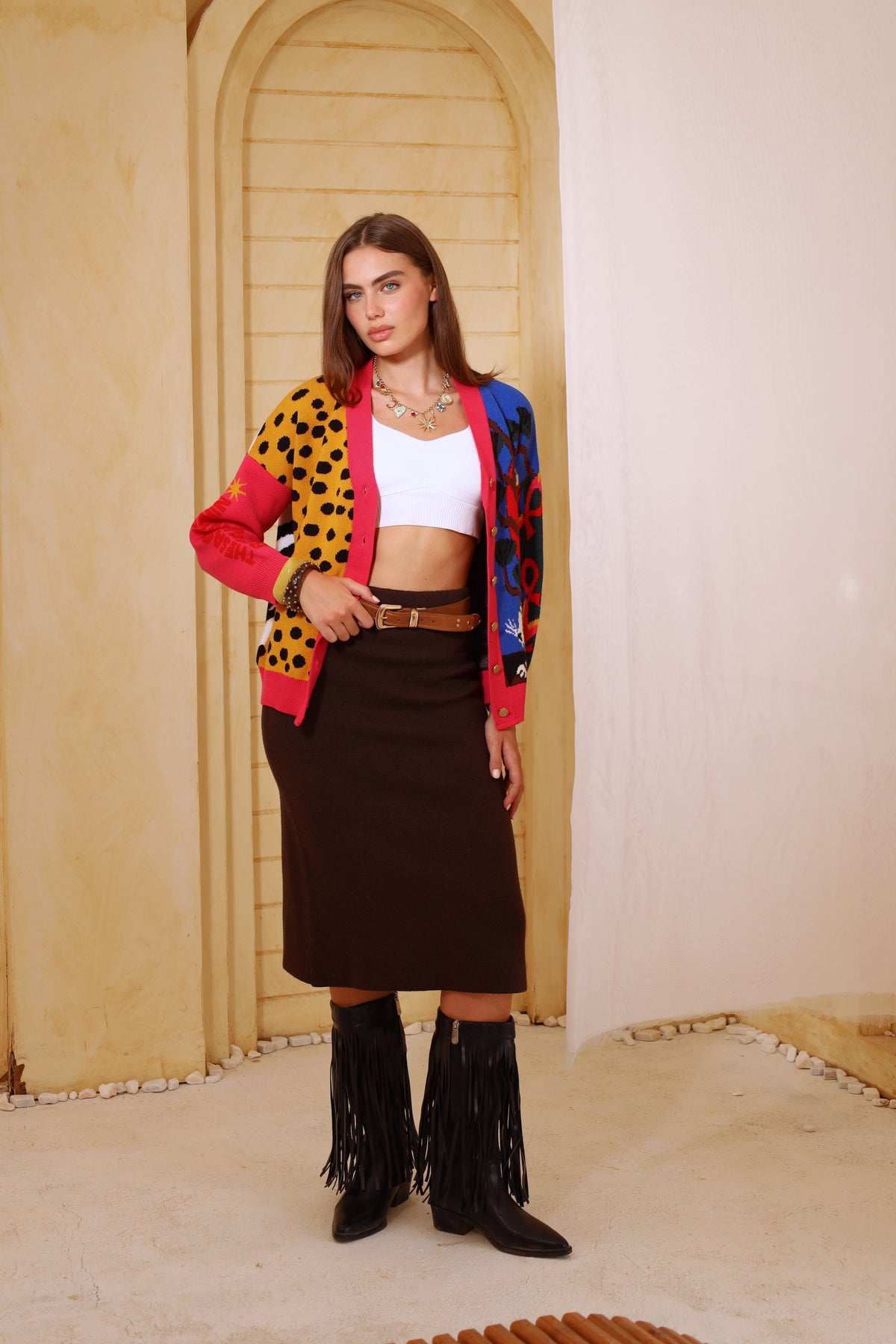 Wild Instinct  | Knit Cardigan