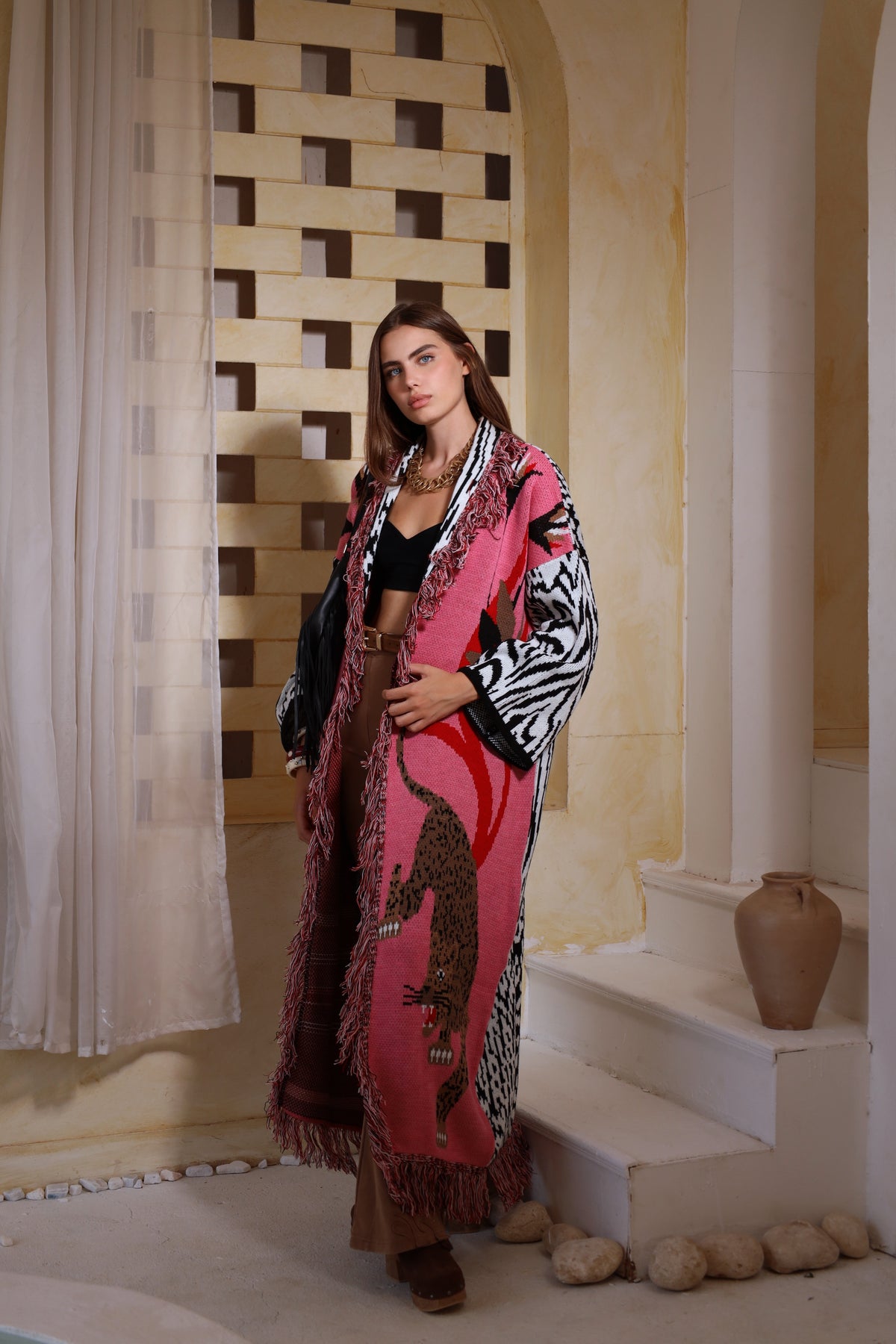 The Wild Lotus | Knit Cardigan