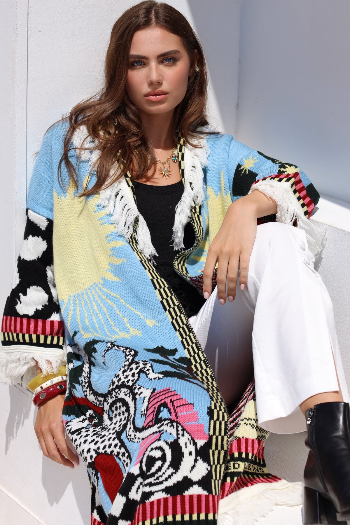 The Sunborn Hunt  | Knit Cardigan