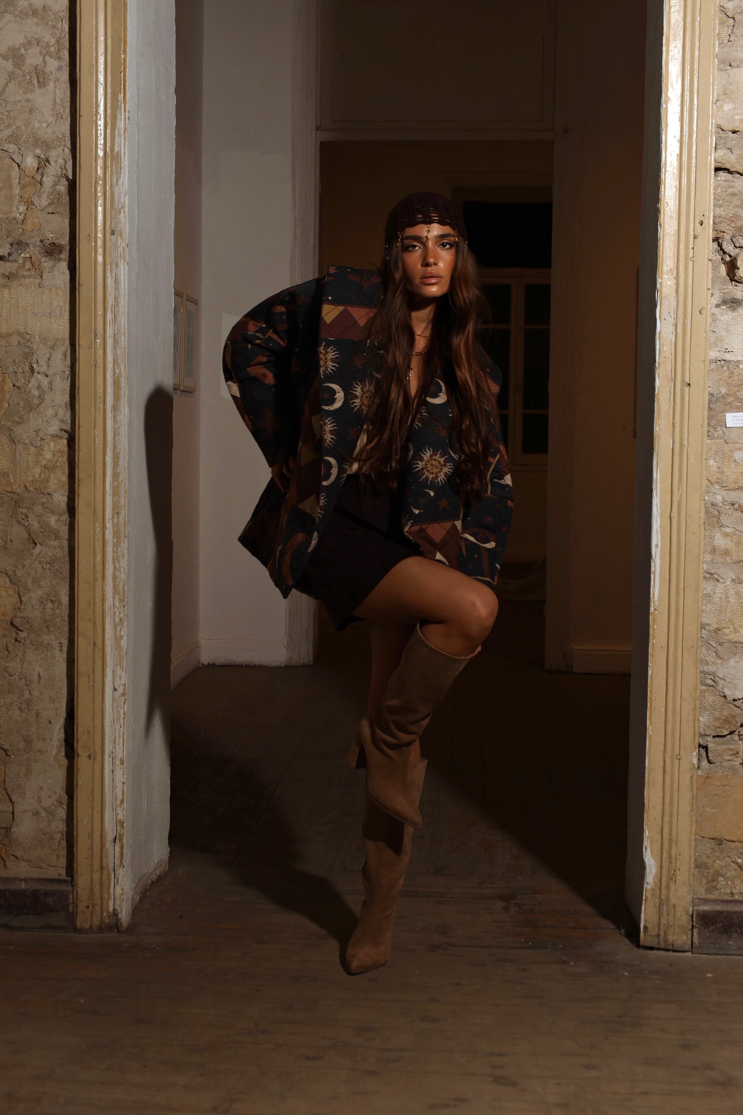 Radiance of Ra - Quilted Coat