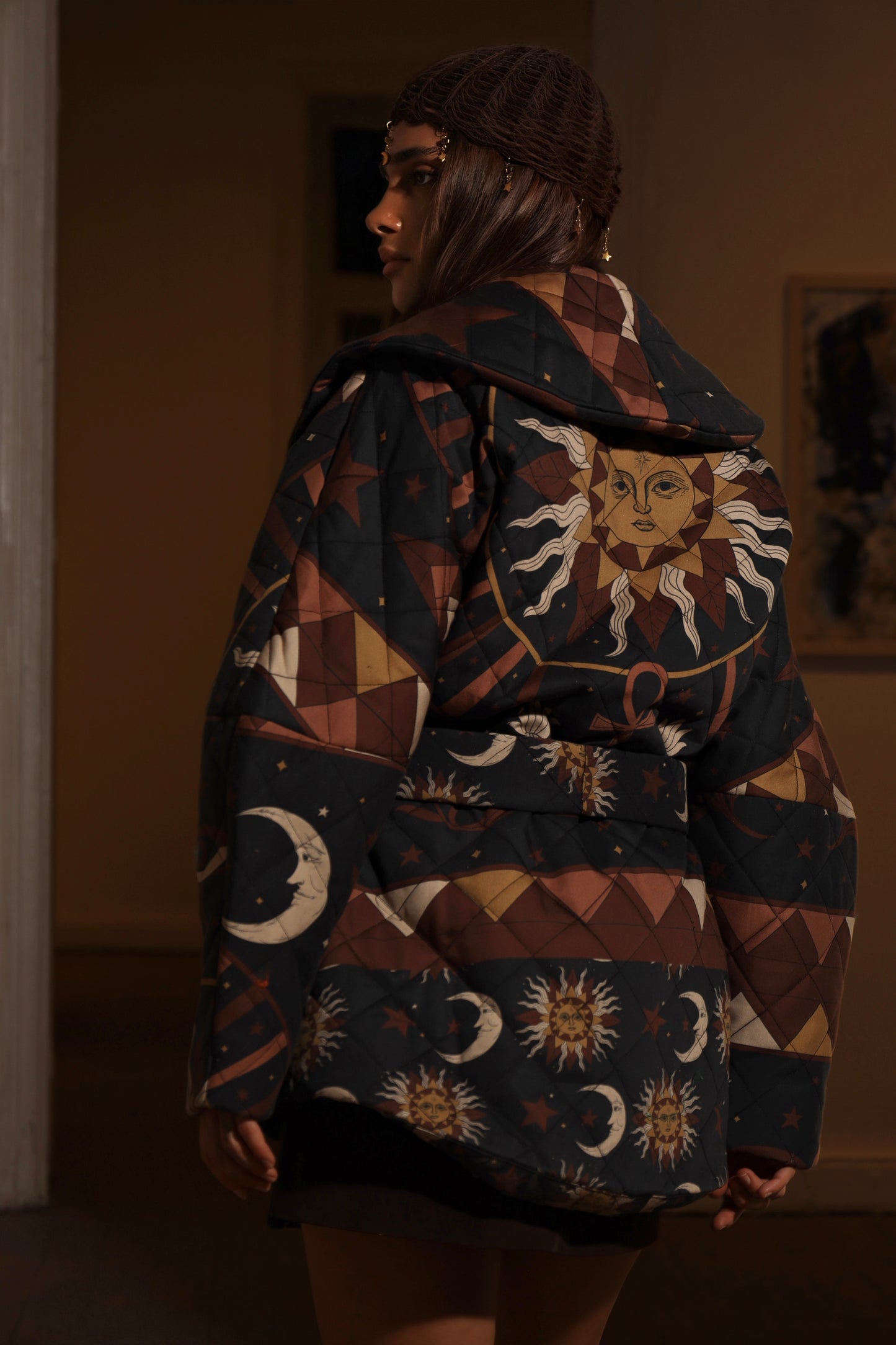 Radiance of Ra - Quilted Coat