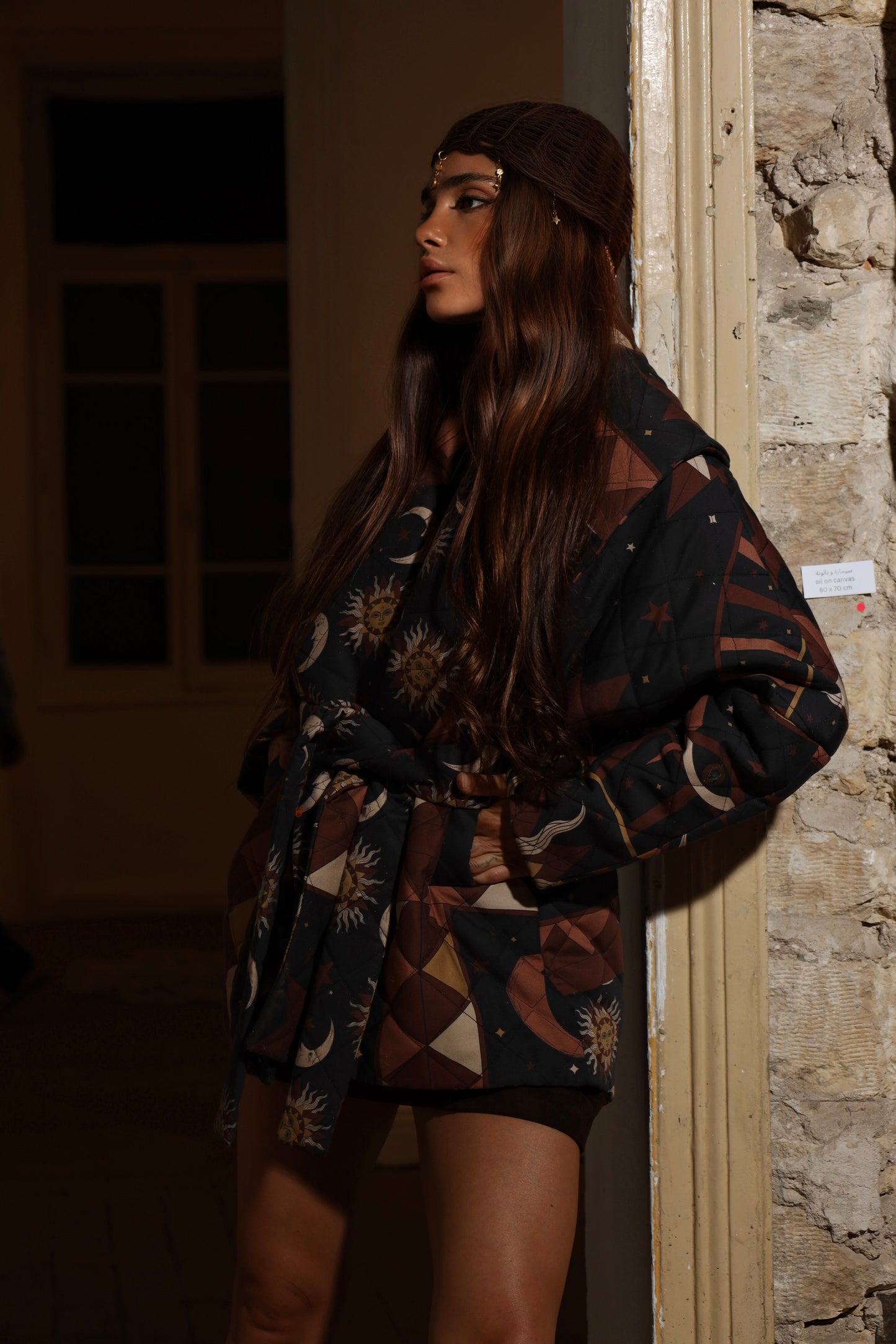 Radiance of Ra - Quilted Coat