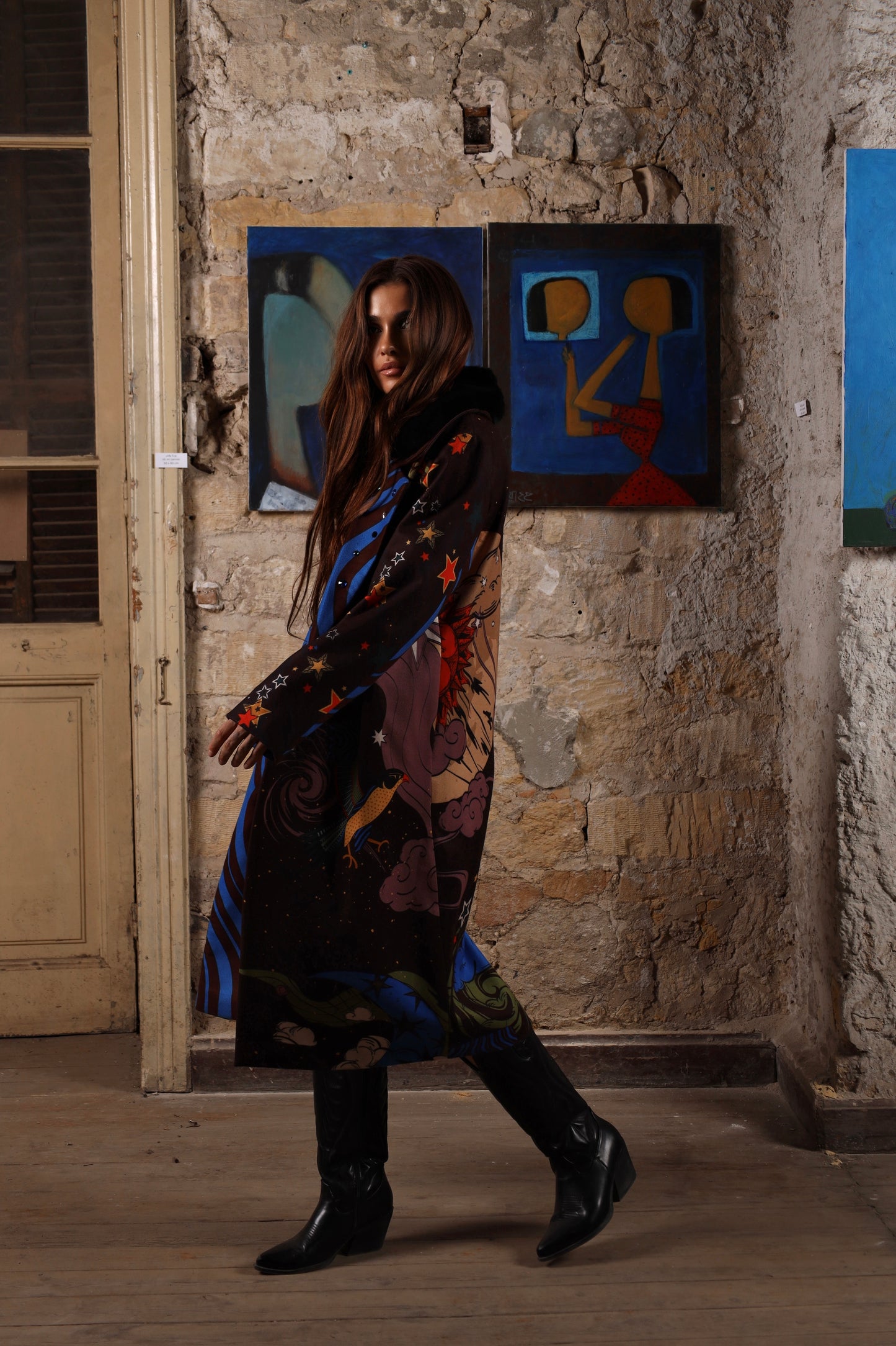 Whispers of Shu - Wool Coat