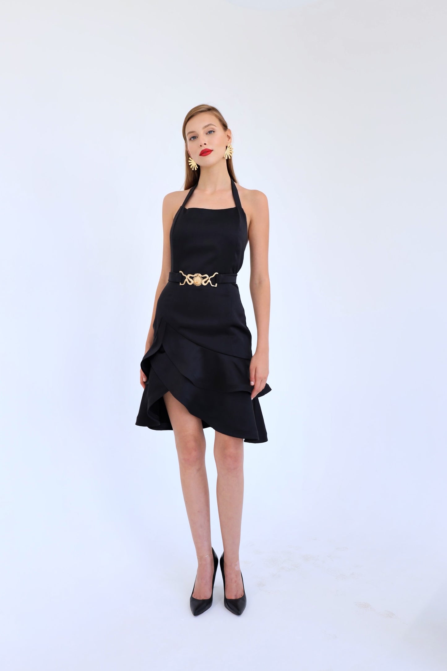 Kem | Halter Neck Dress