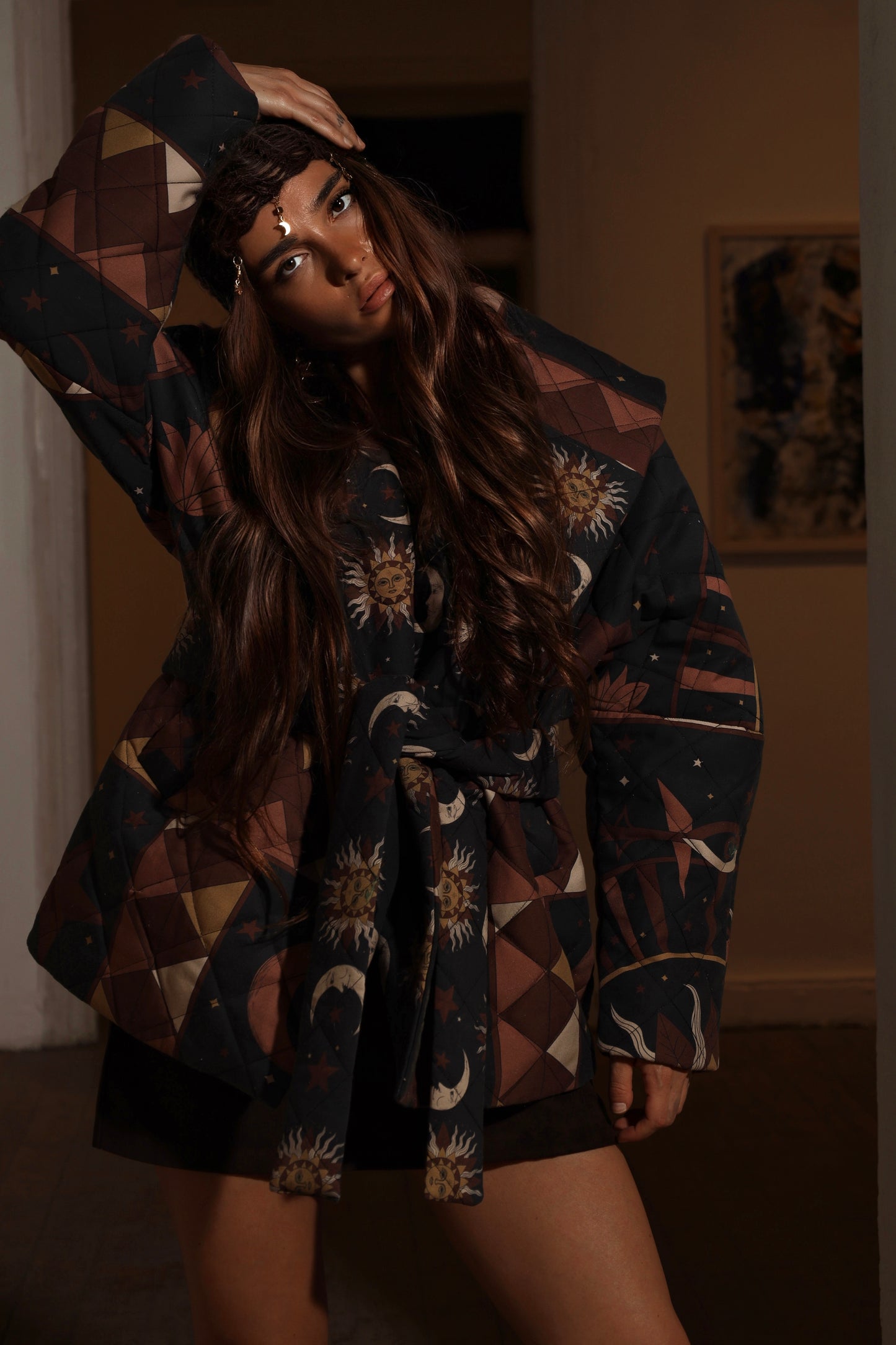 Radiance of Ra - Quilted Coat