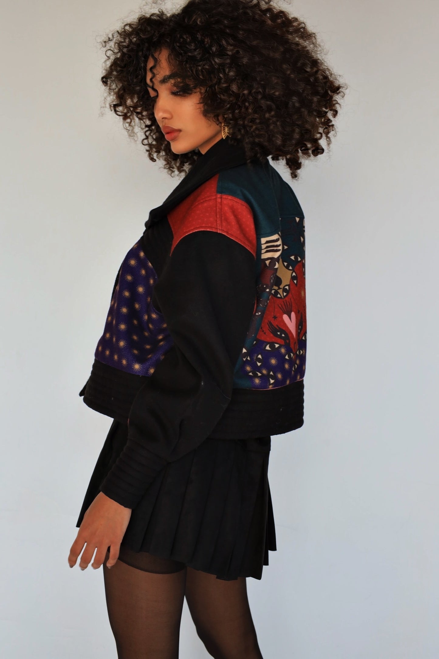 Horus Love Universe | Quilted Bomber Jacket