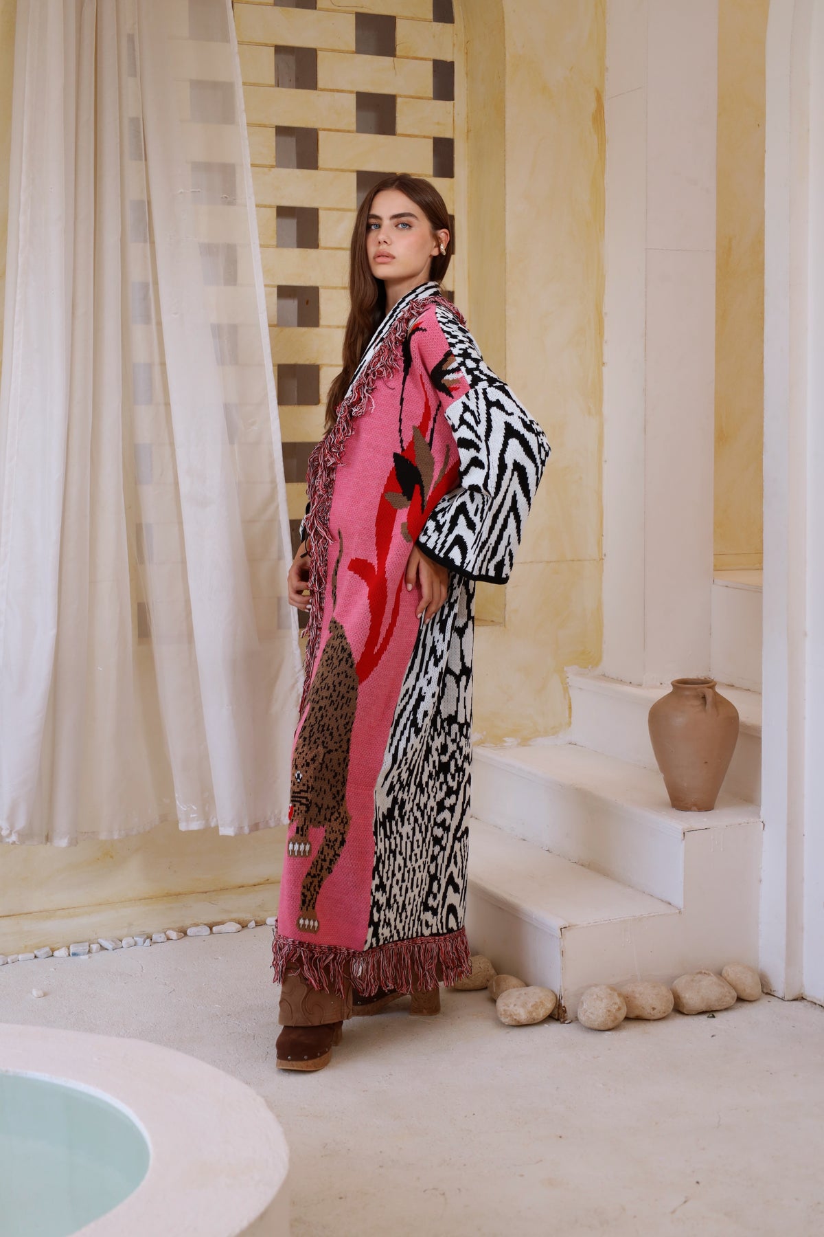 The Wild Lotus | Knit Cardigan
