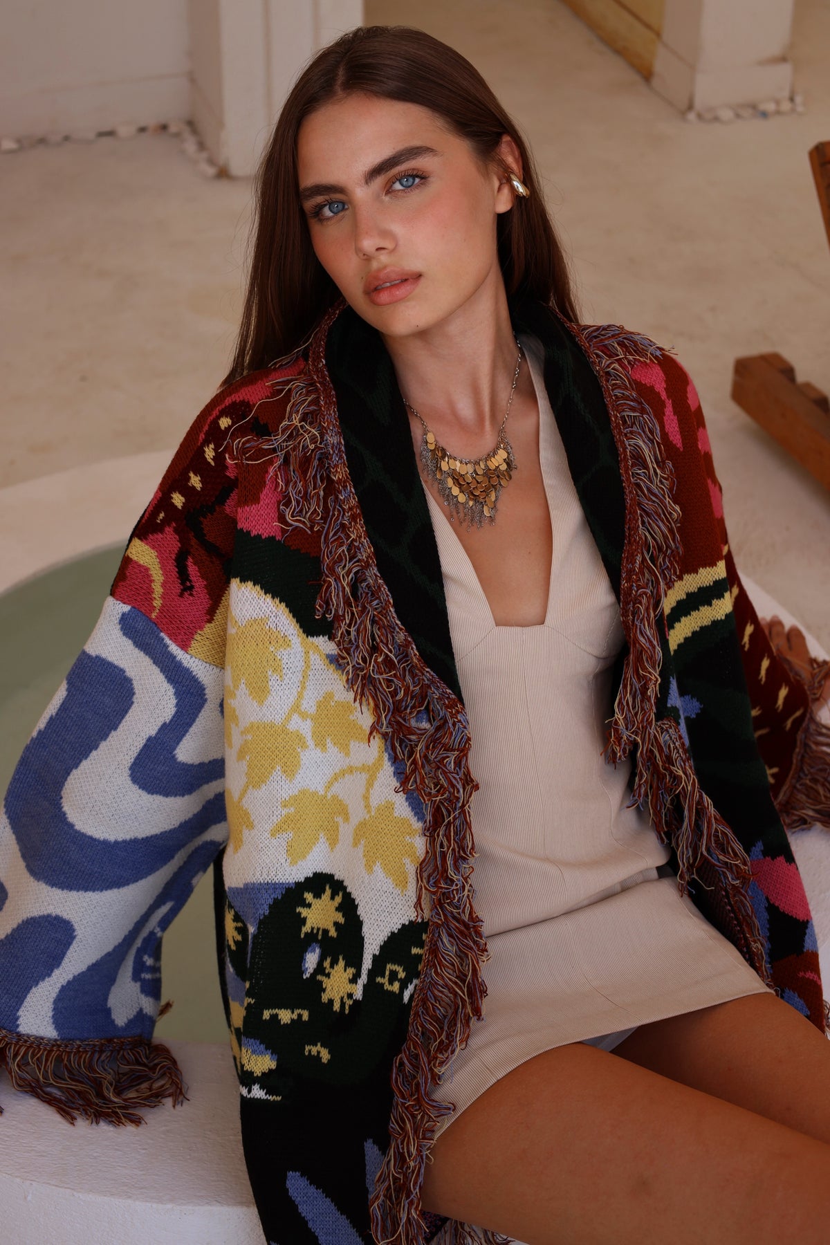 Tides of Sobek | Knit Cardigan