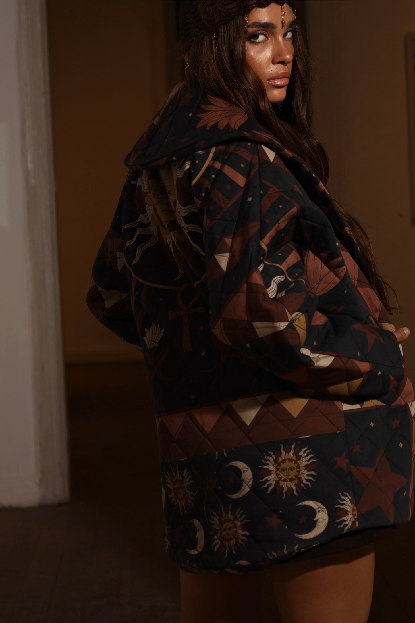 Radiance of Ra - Quilted Coat