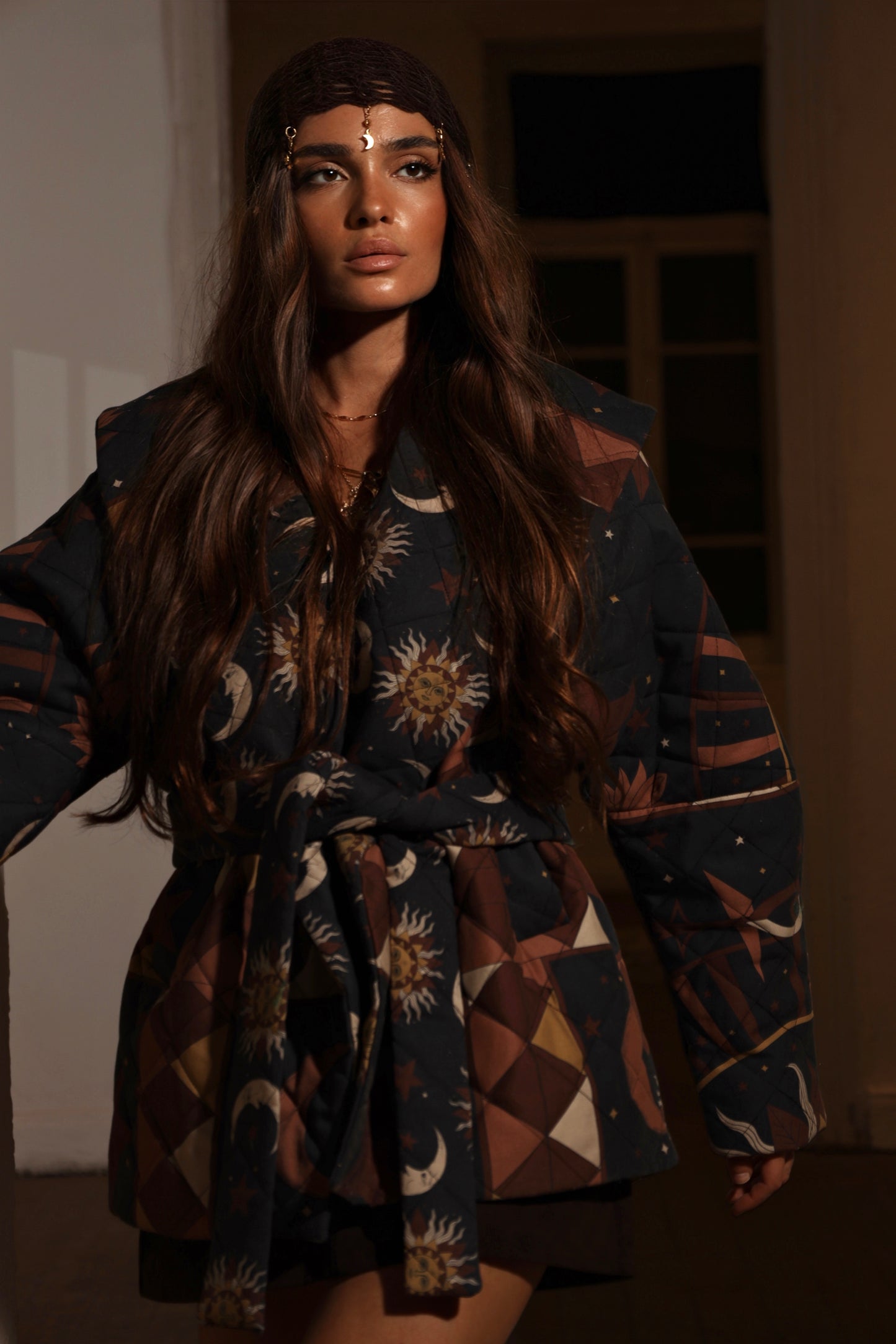 Radiance of Ra - Quilted Coat