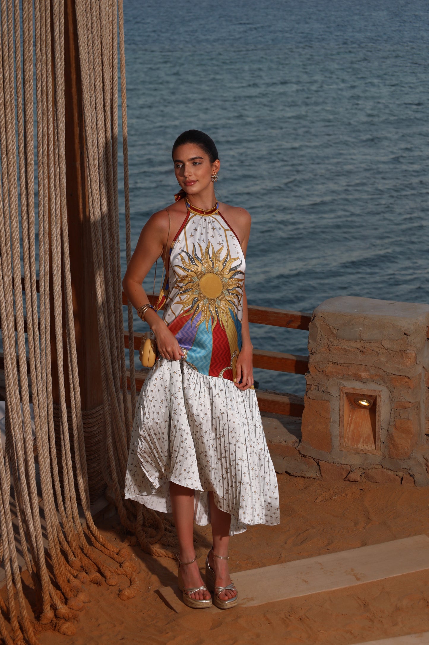 The Celestial Sun | Backless Dress