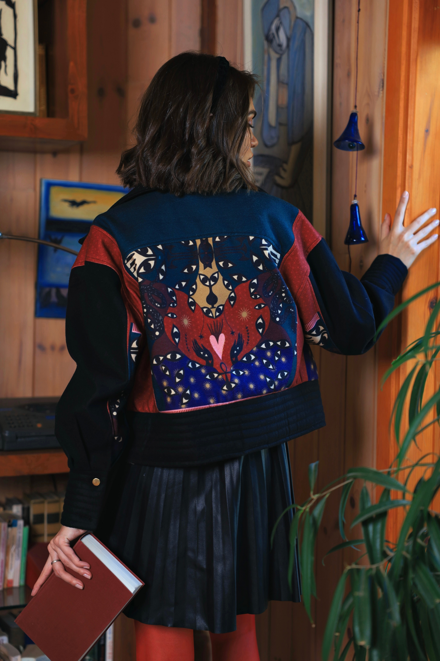 Horus Love Universe | Quilted Bomber Jacket